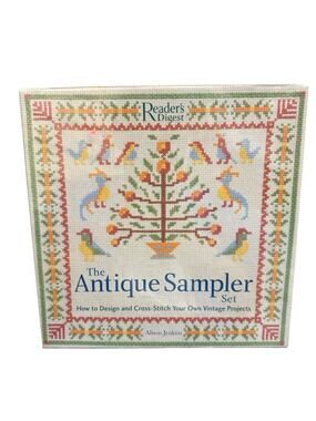 Antique Sampler Set How to Design and Cross-Stitch Your Own Vintage Project Kit